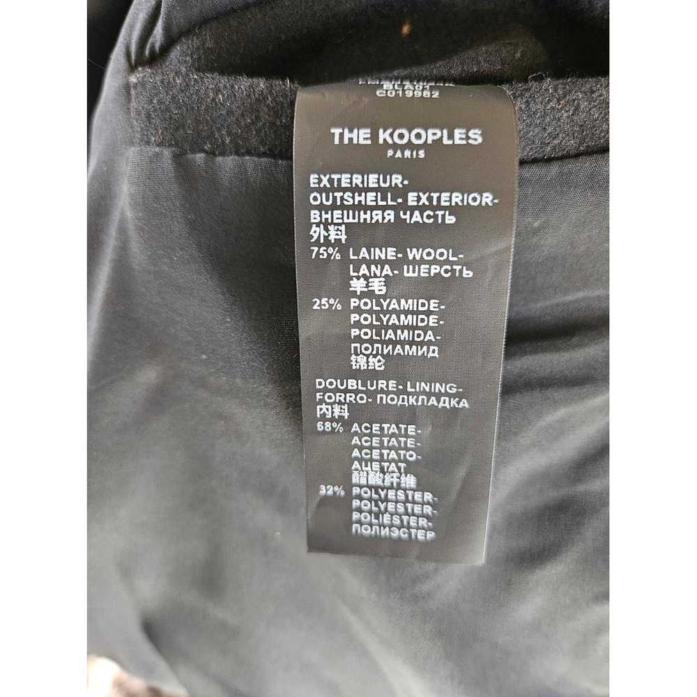 The Kooples Fall Winter 2019 wool biker jacket - image 3