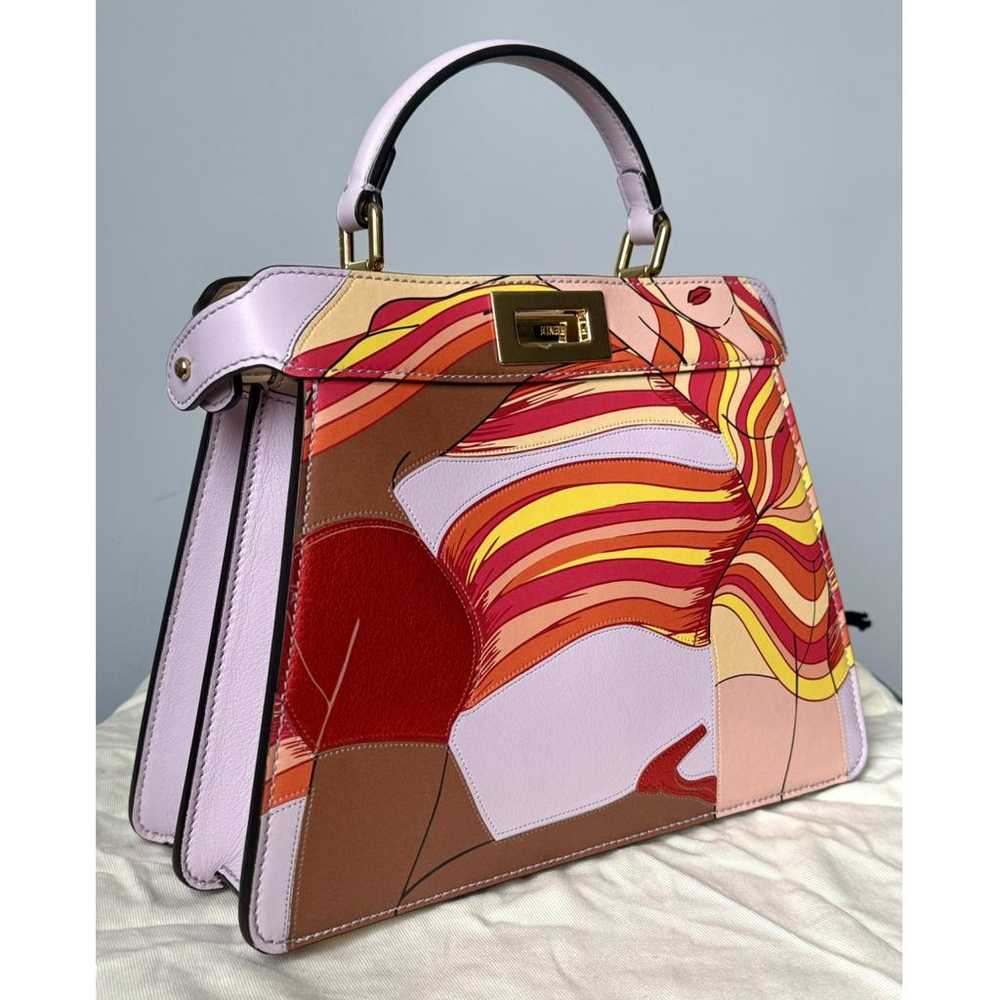 Fendi Peekaboo IseeU leather handbag - image 5