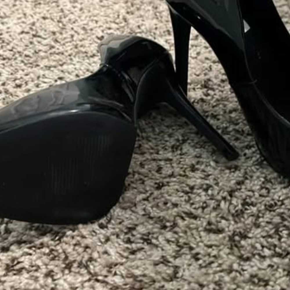 Steve Madden Patent Black Pumps - image 2