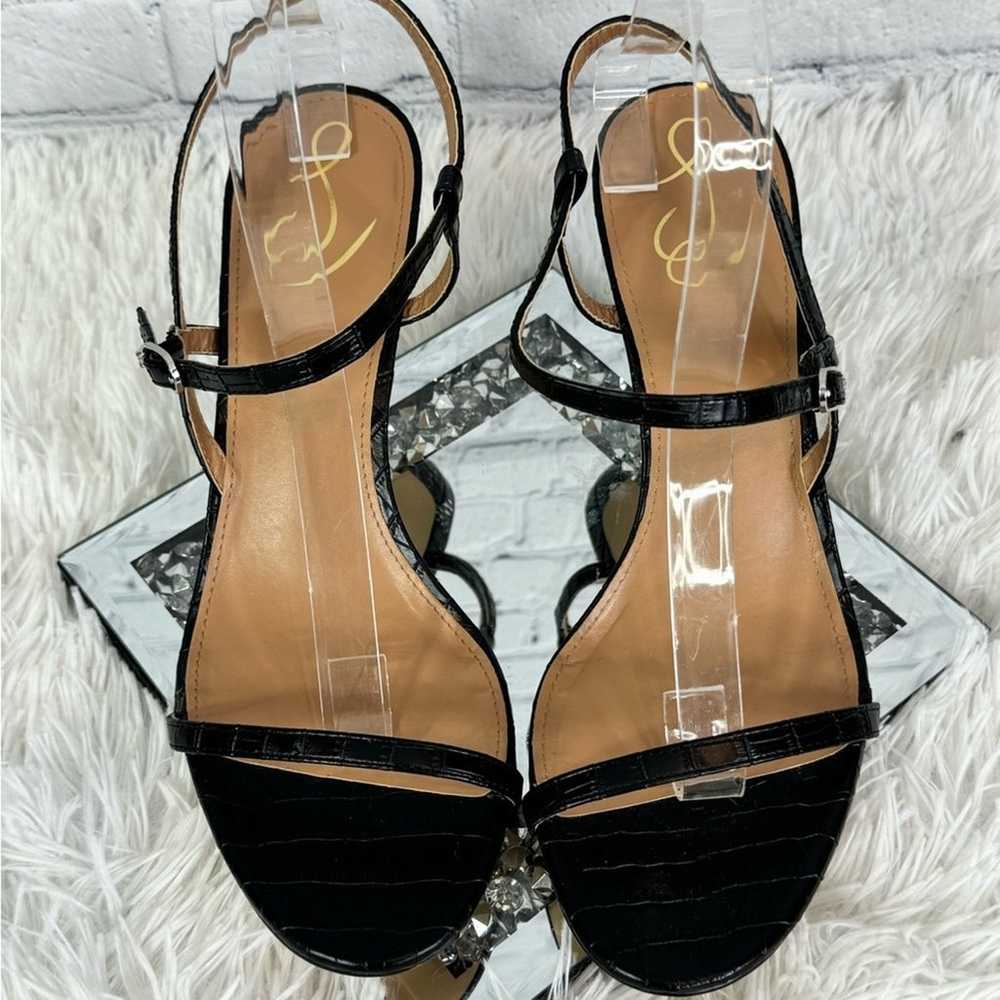 *SAM EDELMAN Doran Strappy Heel Black Size 10 NEW - image 4