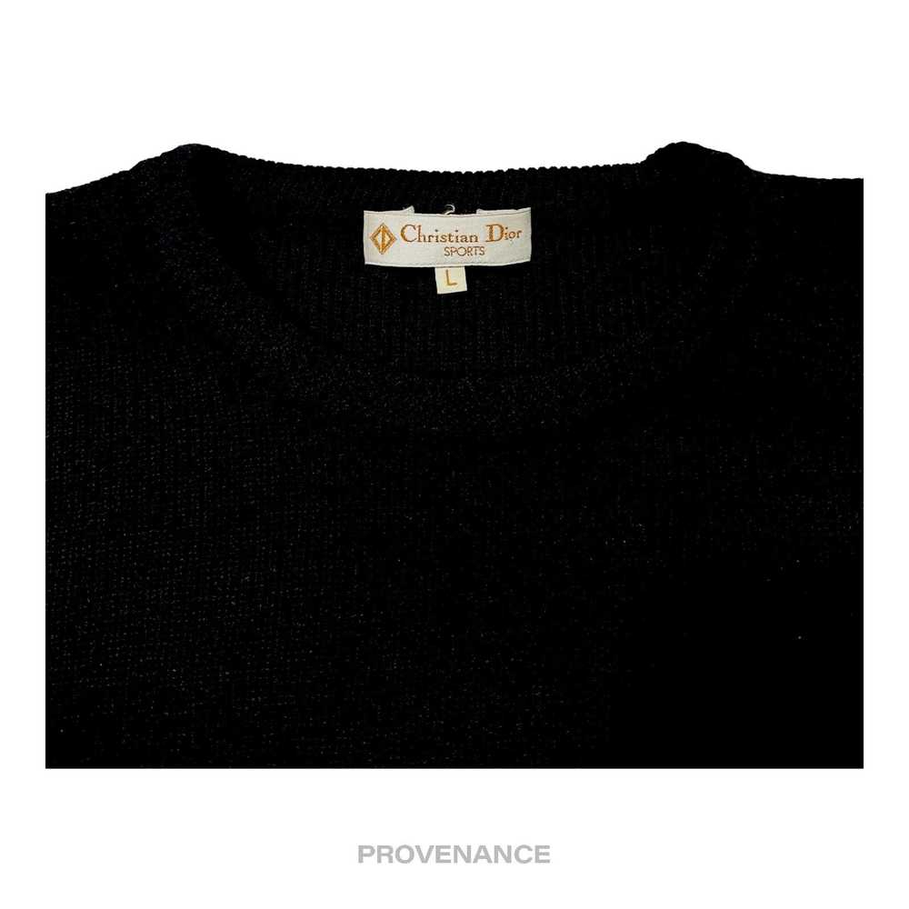 Dior 🔴 Christian Dior Sports Crewneck Wool Sweat… - image 5