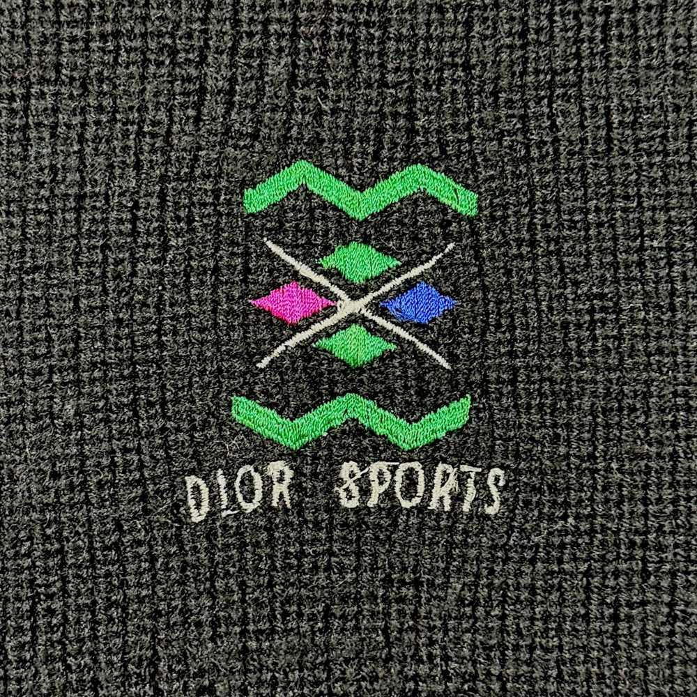 Dior 🔴 Christian Dior Sports Crewneck Wool Sweat… - image 7