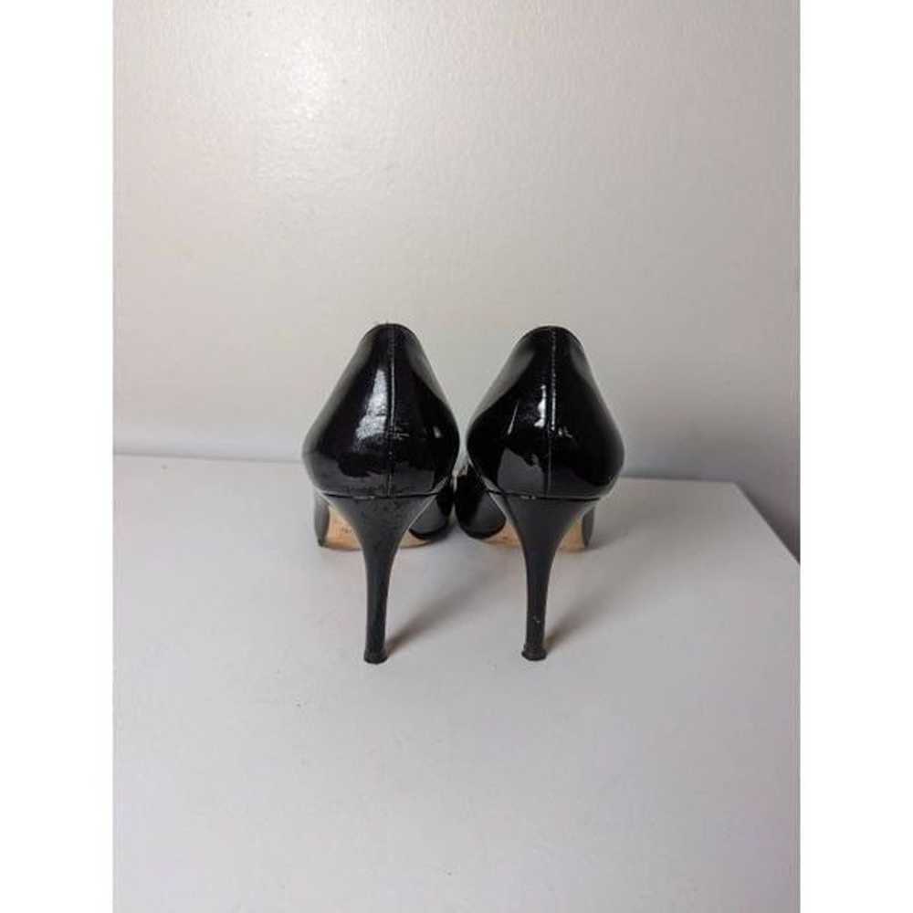 KATE SPADE Black Patent Leather Pumps Size 9B - image 5