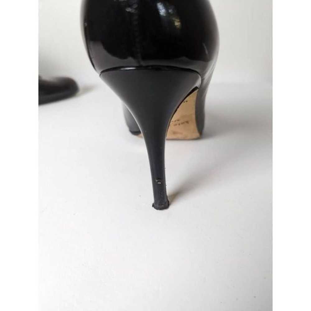 KATE SPADE Black Patent Leather Pumps Size 9B - image 8