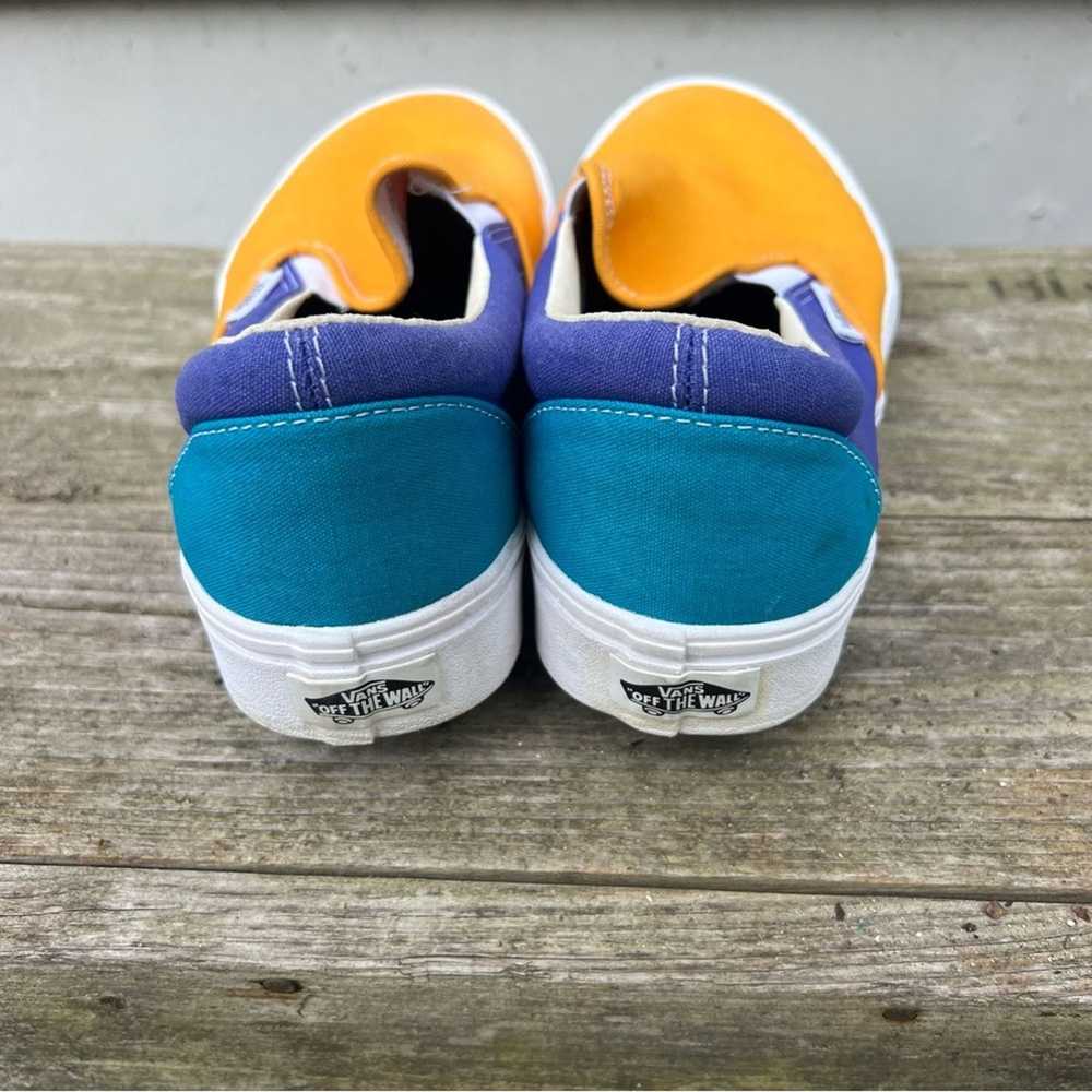 Vans Vans Slip-On Color Block sneaker Purple Oran… - image 4