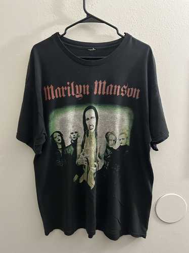 Band Tees × Vintage Marilyn Manson Band Tee