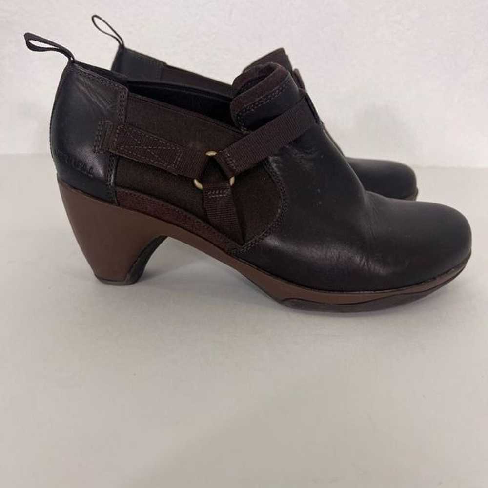 Merrell Brown Espresso Leather Ankle Heels - image 6