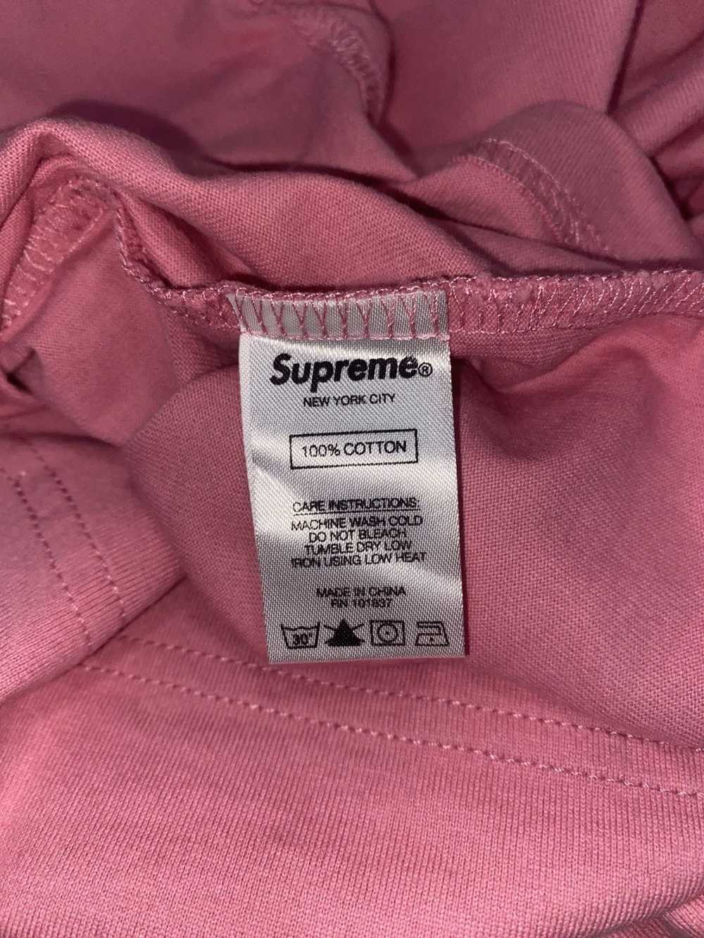 Supreme Supreme Pink Logo T-Shirt - image 5