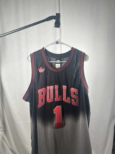 Adidas Adidas Chicago Bulls Derrick Rose #1 Fade … - image 1