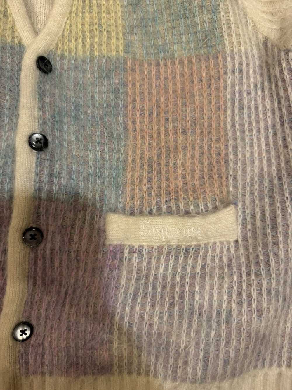 Supreme Supreme Brushed Grid Cardigan - image 3