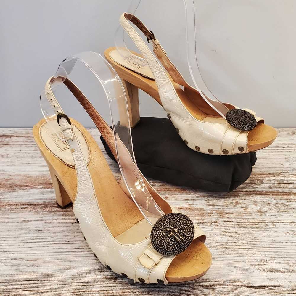 Frye 73970 Dolly Slingback Platform Heels 9 - image 3