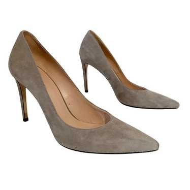 Stuart Weitzman Suede Pointed Toe High Heels Pump… - image 1