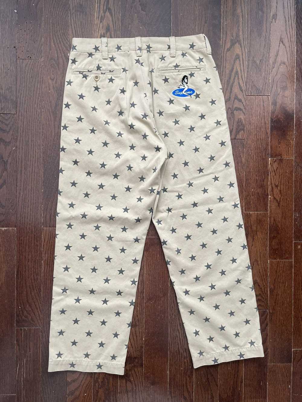 Supreme Supreme Chino Work Pants Stars Beige - image 2