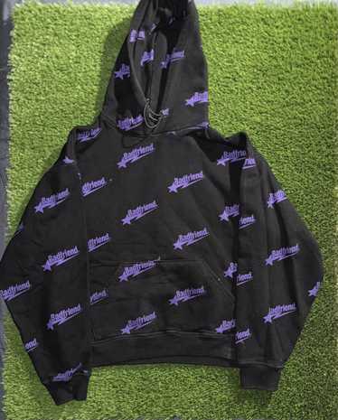 Badfriend Black and Purple Bad Friend Hoodie