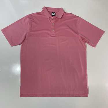 Footjoy FootJoy FJ Men’s Golf Polo Shirt Salmon Pi