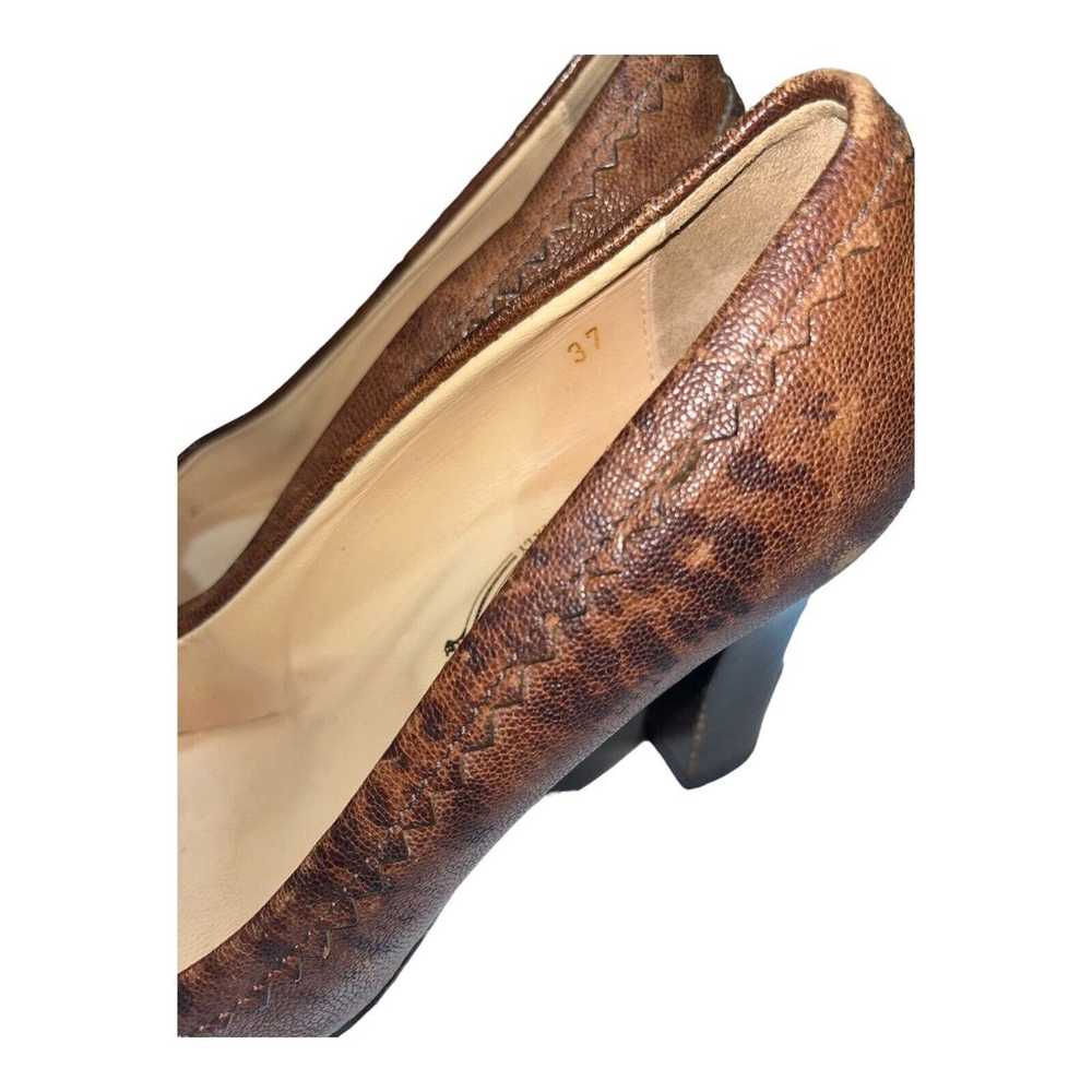 TOD'S Women's Brown Loafer Pumps Size 37 (US 6.5) - image 5