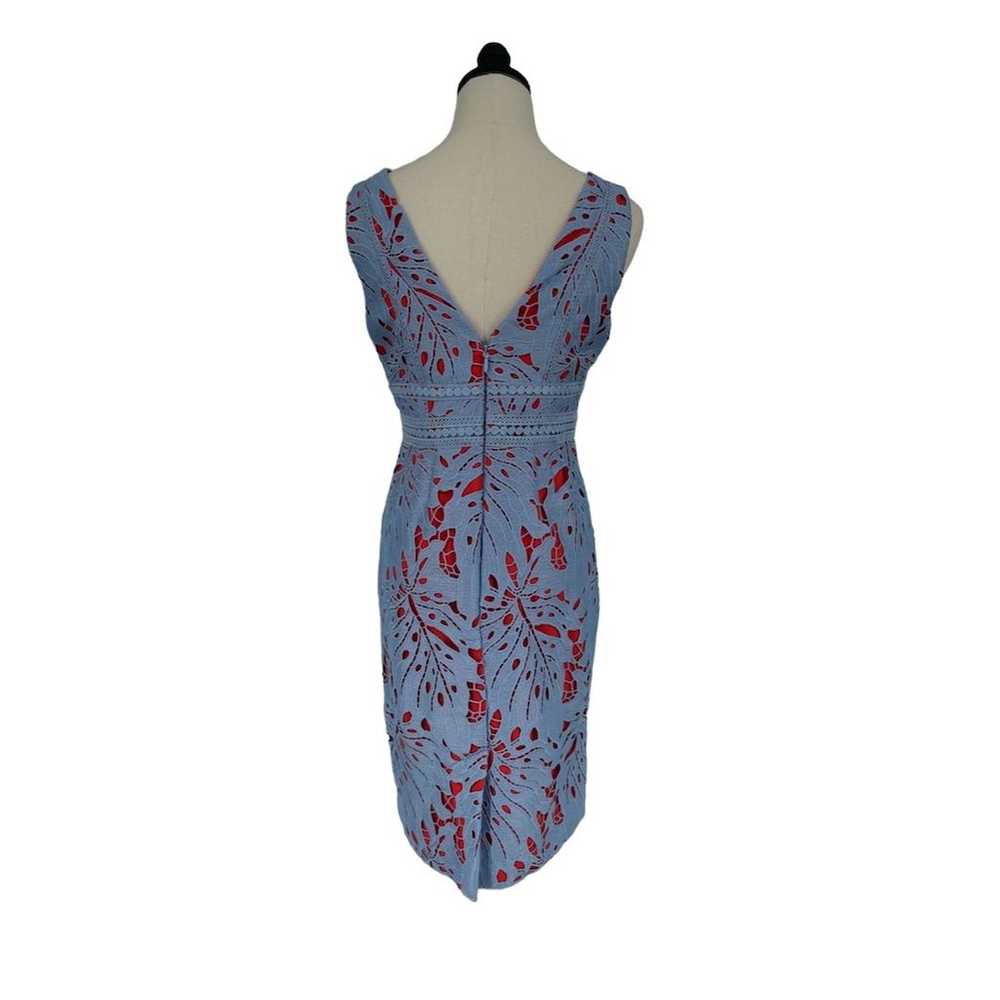 Maeve Anthropologie Gardenia Lace Column Dress Pe… - image 6