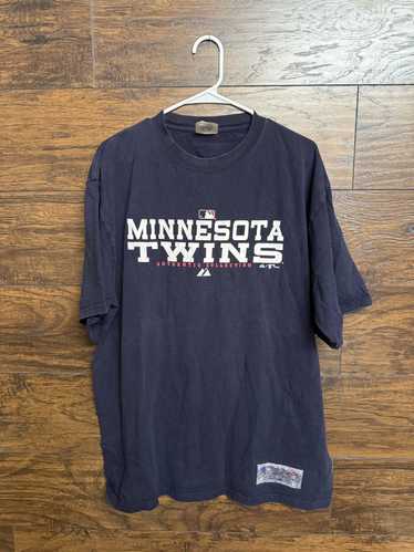 Majestic VTG Minnesota Twins Baseball T-shirt - M… - image 1