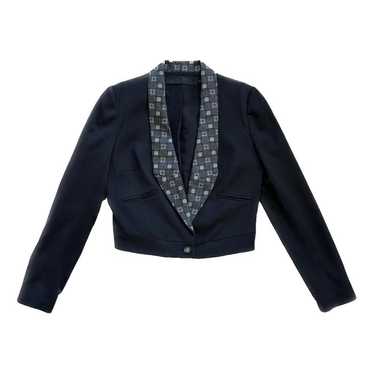 Non Signé / Unsigned Wool blazer