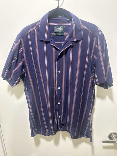 Gitman Bros. Gitman Bros Short Sleeved Striped Shi