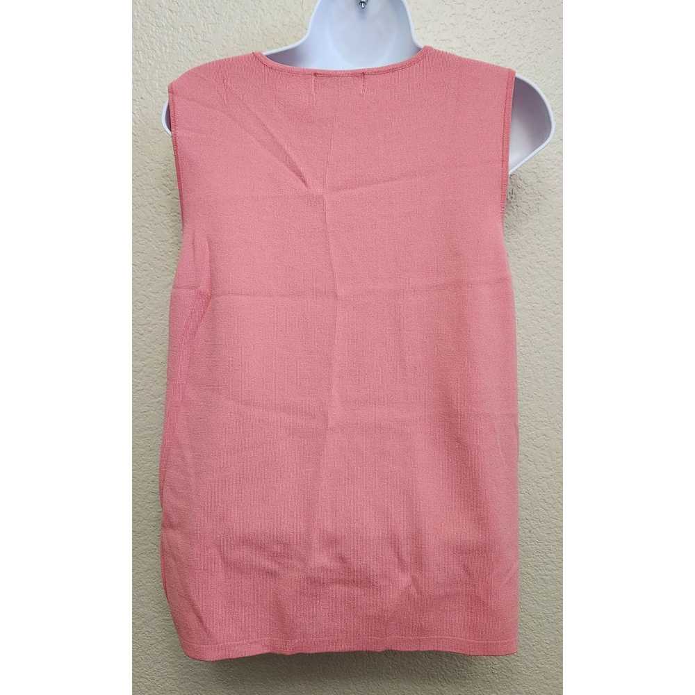 Other Draper's & Damon's Pink Salmon Round Neck S… - image 2