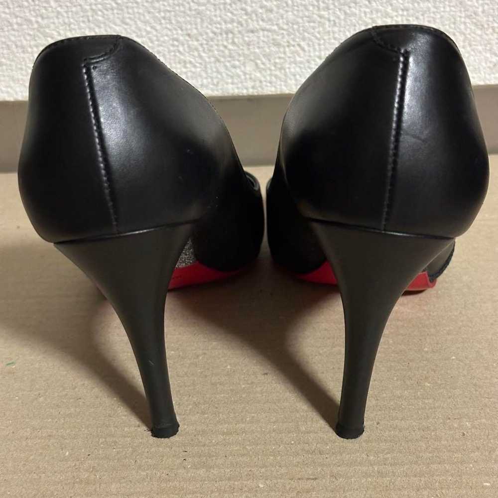 【Excellent Condition】Diana Black High Heels Point… - image 5