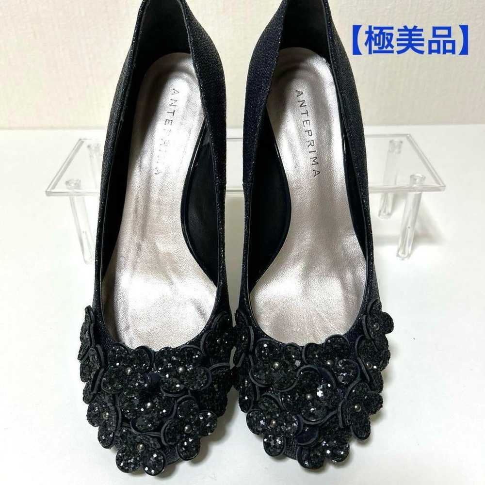 【Like New】 Anteprima Flower Motif Wedge Sole Pumps - image 1