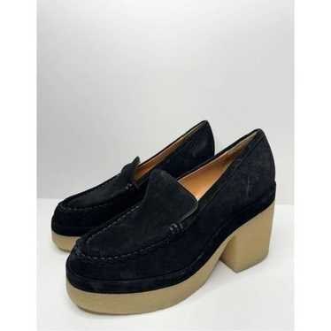 Marc Fisher Lina Platform Loafer 8.5 Suede Penny L