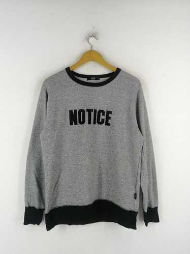 Japanese Brand × Streetwear Azul Notice Sweatshirt - image 1