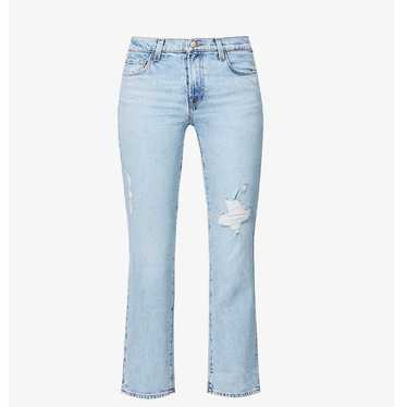 J Brand J BRAND Adele straight mid-rise jeans