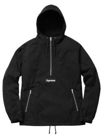 Supreme Supreme Twill Anorak Black XL NEW - image 1