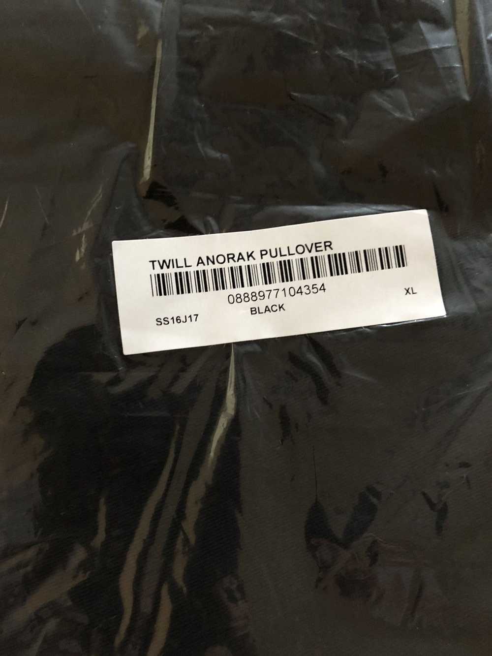 Supreme Supreme Twill Anorak Black XL NEW - image 4