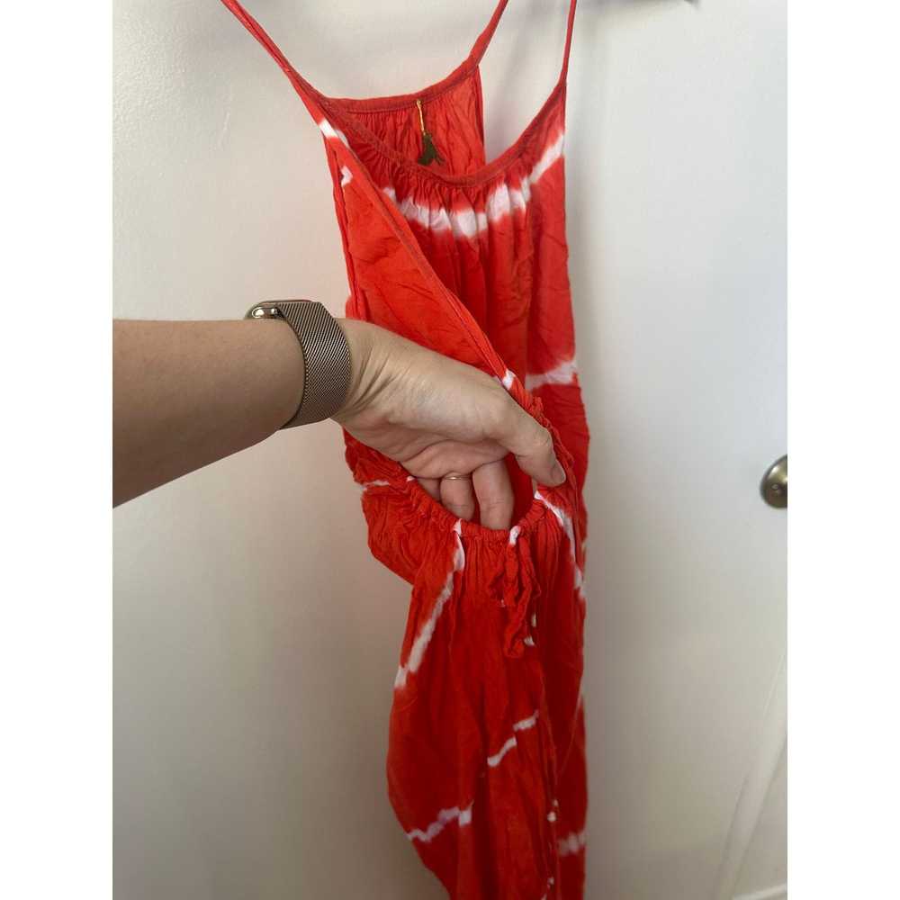 REVOLVE Indah Red Maxi Summer Slip Dress - image 6