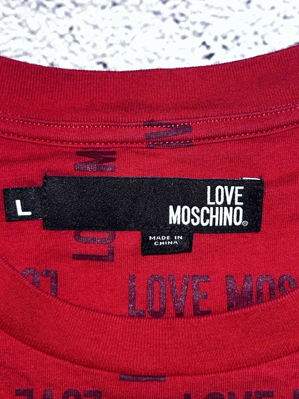 Moschino × Streetwear Love Moschino Grid Monogram… - image 4