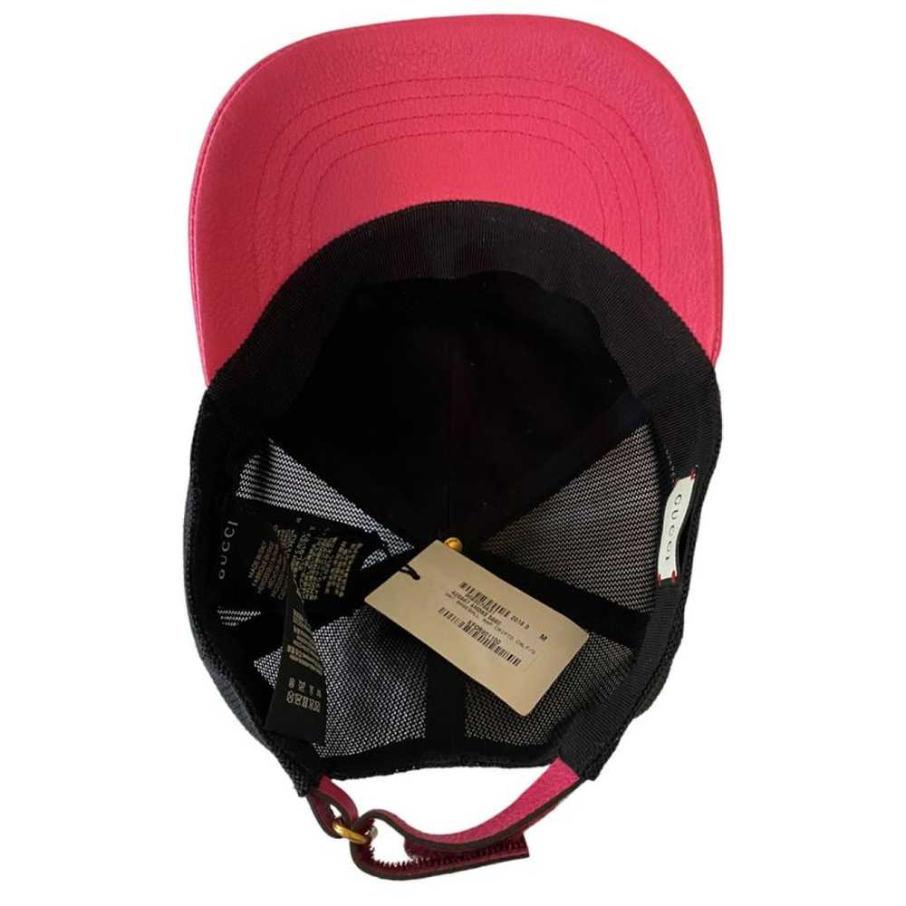 Gucci Leather cap - image 8