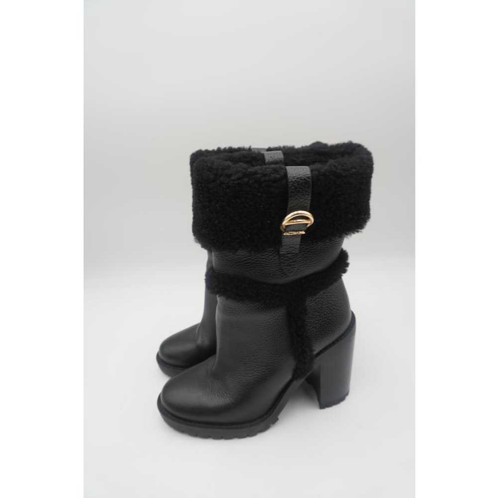 Coach Leather biker boots - image 2