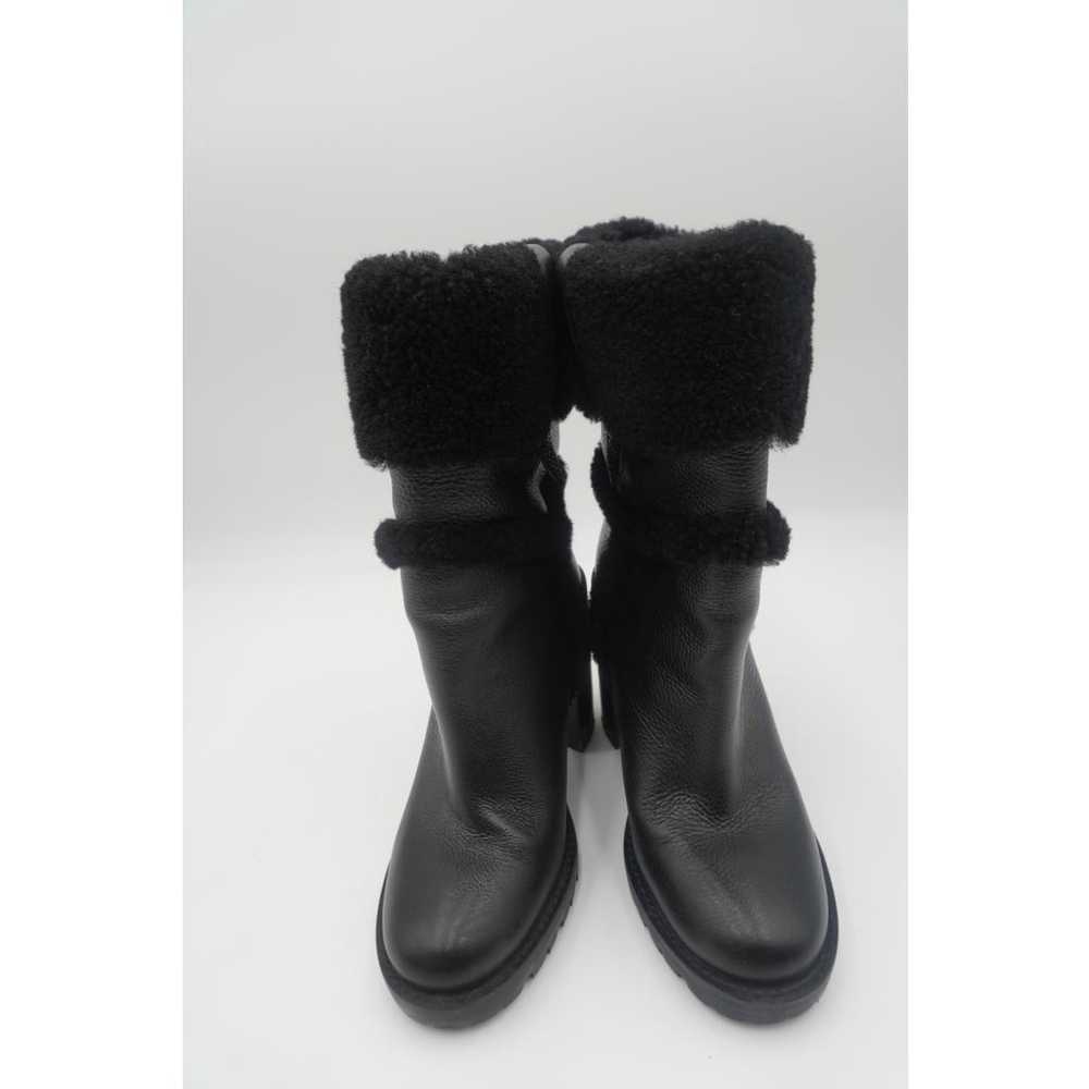 Coach Leather biker boots - image 5