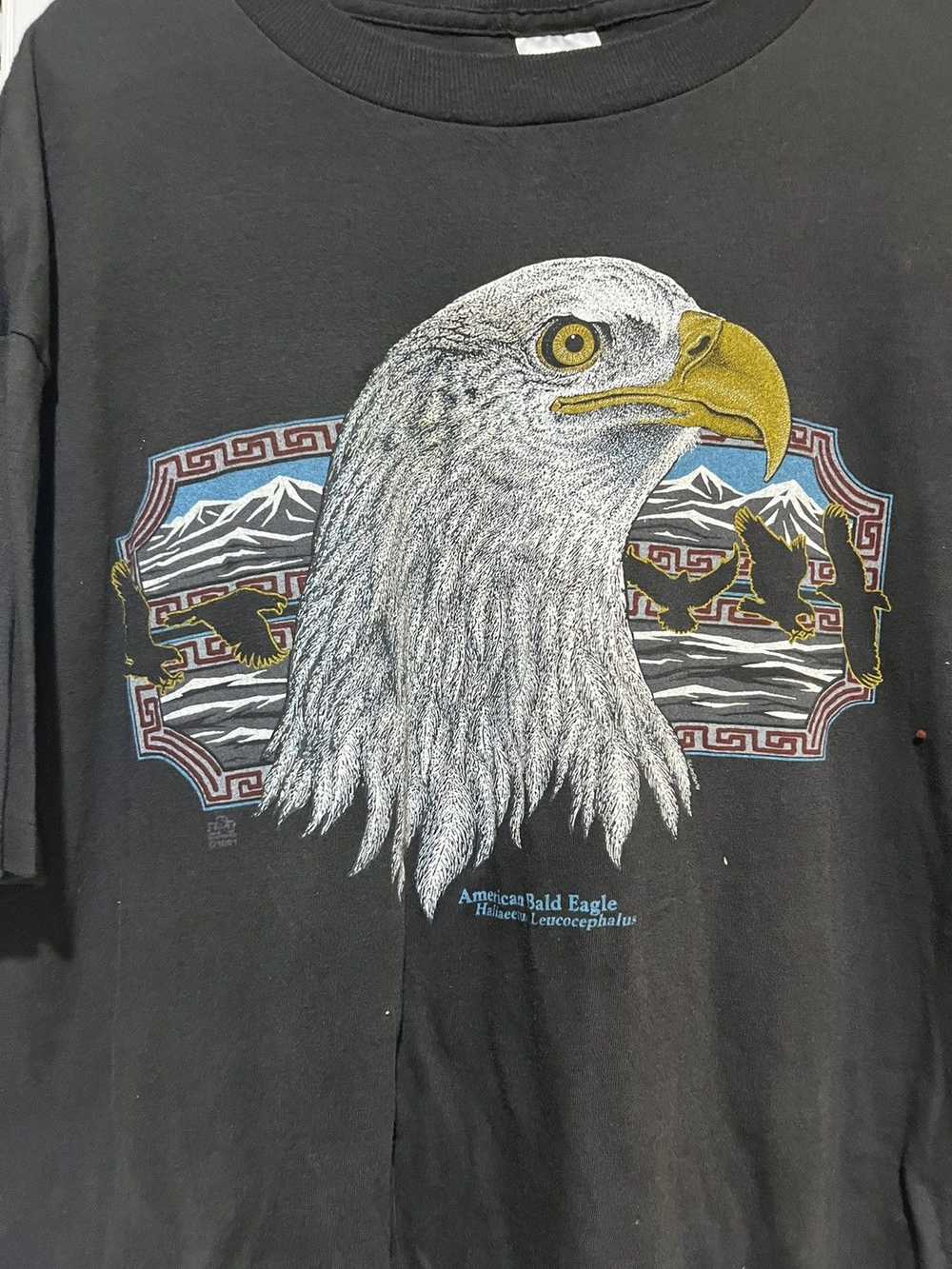 Streetwear × Vintage Vintage Bald Eagle T-Shirt - image 4