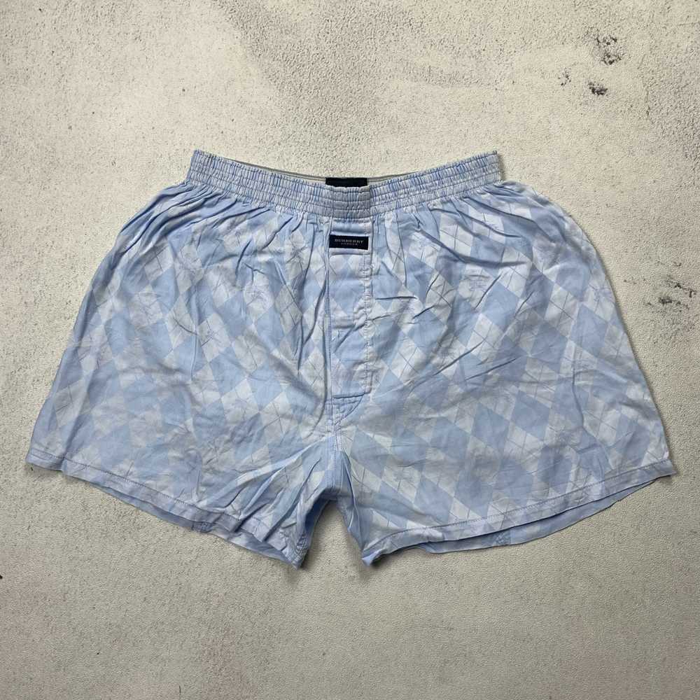 Burberry × Vintage Burberry Boxer Short Pants Und… - image 1