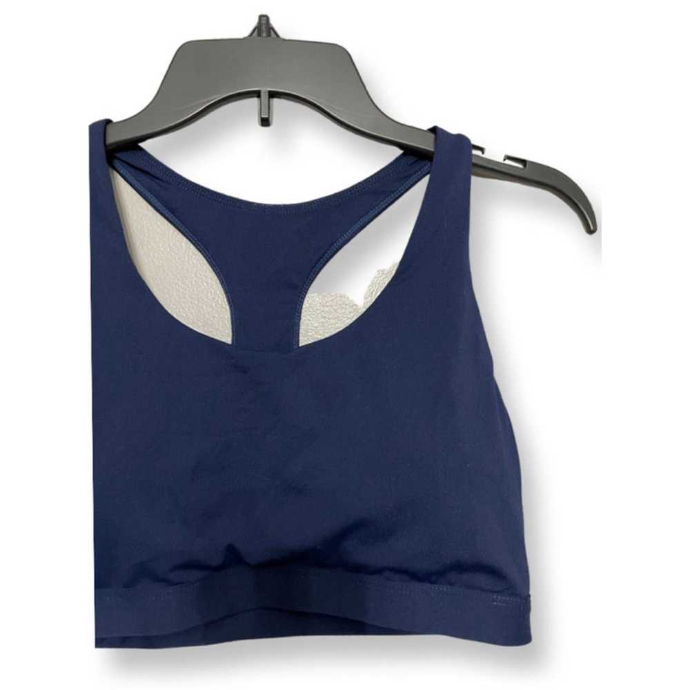 Fabletics Fabletics Sports Bra Strappy Back Blue … - image 3