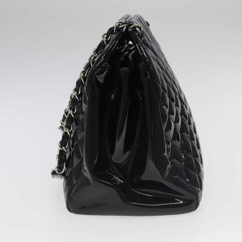 Chanel Mademoiselle Black Leather Shoulder Bag Au… - image 3