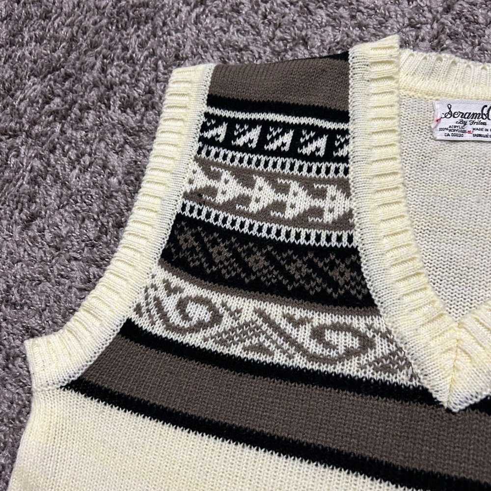 Coloured Cable Knit Sweater × Streetwear × Vintag… - image 6