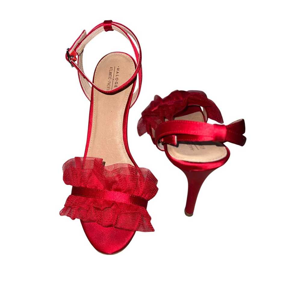 Halogen x Atlantic-Pacific Angelle Ruffle Sandal … - image 2