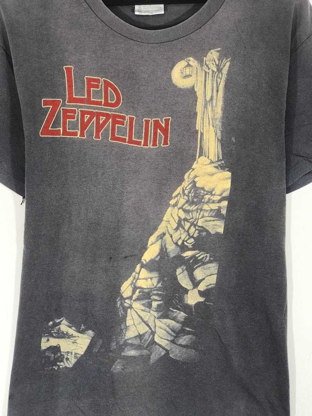 Band Tees × Vintage Vintage 1988 Led Zeppelin zos… - image 3