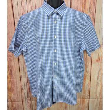 UNTUCKit UNTUCKit Mens Wrinkle Free Blue Checkered