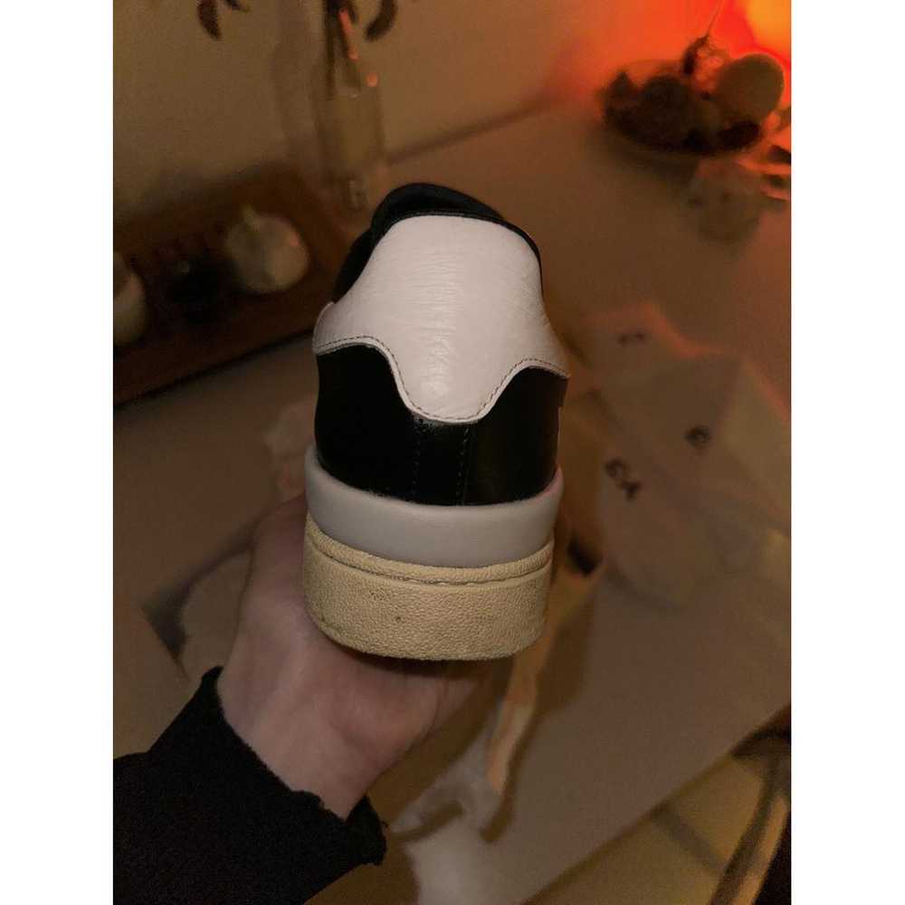 Y-3 Leather low trainers - image 7