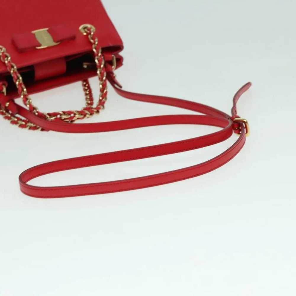 Salvatore Ferragamo Vara leather handbag - image 5