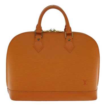 Louis Vuitton Alma leather handbag