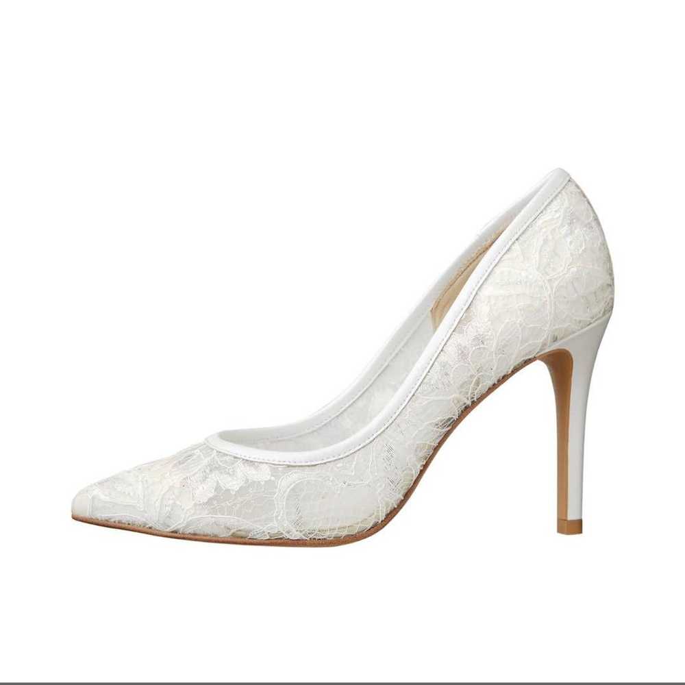 Diana Bridal Shoes White Total Lace Wedding Shoes - image 7