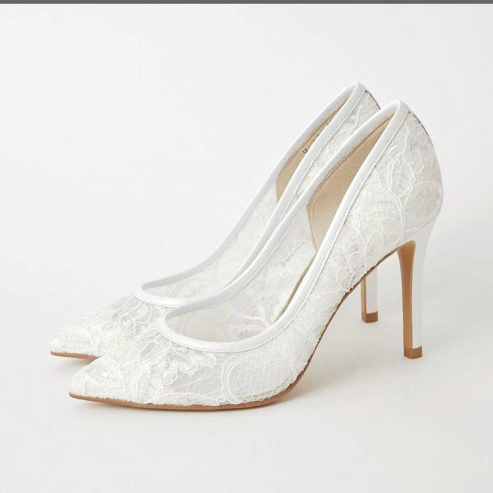 Diana Bridal Shoes White Total Lace Wedding Shoes - image 8